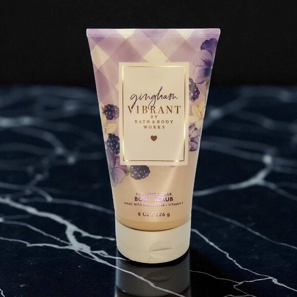 🆕Bath & Body Works Gingham Vibrant Body Scrub-BUNDLE & SAVE - Picture 1 of 3